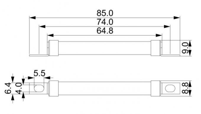 DC1000V keramische schnelle Sicherungs-hohe Ausschaltvermögen-Sicherung der Schlag-Sicherungs-BS88 hergestellt in China