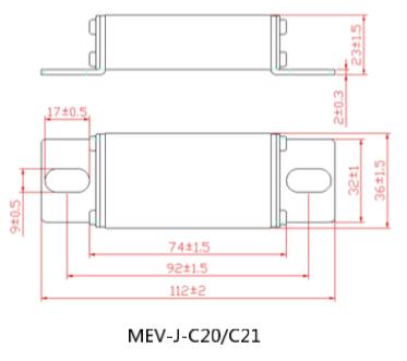 Sicherungs-keramische Automobilsicherungen Dissmann MEV-J 1000VDC für EV-Ladegerät machten in China