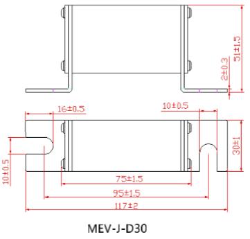 Sicherungs-keramische Automobilsicherungen Dissmann MEV-J 1000VDC für EV-Ladegerät machten in China