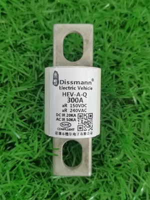 Keramische Automobilsicherungen M8 Ev 400amps 250vac liefen Hochspannung Dc20ka 70mm weg