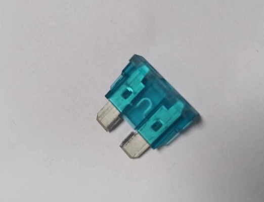 Blaue, UL-zertifizierte DC 32 V 15 A Kfz-Flachsicherungen flink