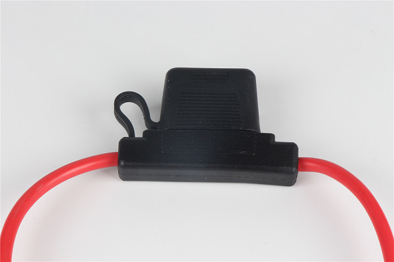 Schwarzes 30 Ampere-Platten-Berg-Sicherungs-Halter, Automobilinline-Sicherungs-Halter