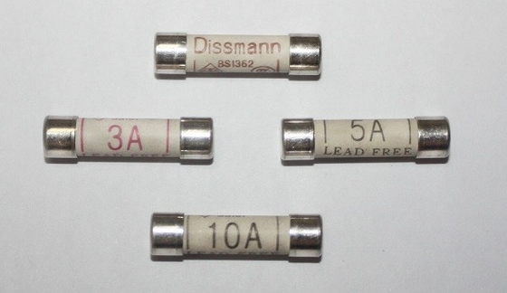 Britischer Standard Bs1362 3a fixiert ASTA Certificate Ceramic Tube Material