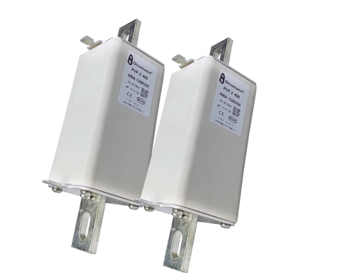 Elektrisches Steuerhochspannungspatronensicherung 50KA DC für PV-Inverter