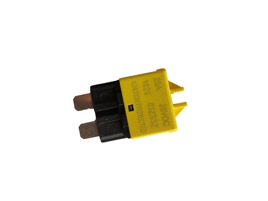 Rückstellbare Leistungsschalter-Blatt-Nylonsicherung, 28VDC rückstellbarer Mini Blade Fuse