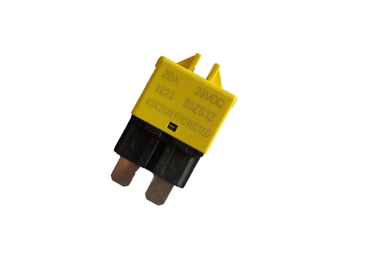 Rückstellbare Leistungsschalter-Blatt-Nylonsicherung, 28VDC rückstellbarer Mini Blade Fuse