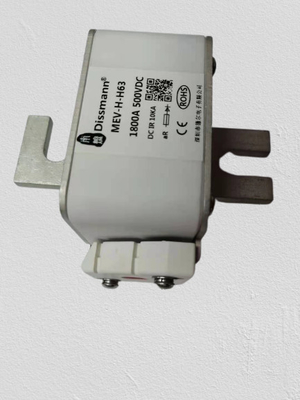 Weiße Halbleiter-Schutz-Sicherung 1800A, 500v keramische Sicherung IEC60269