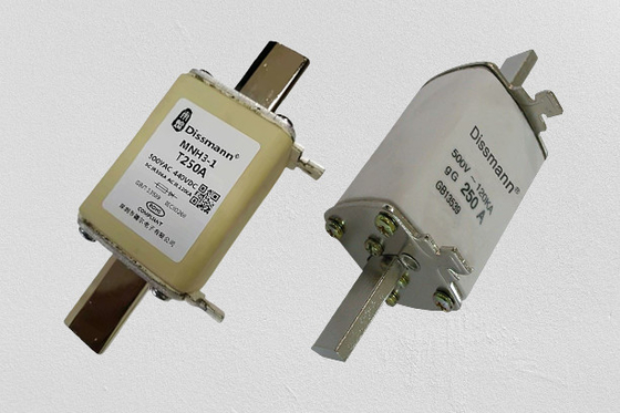 NT-Funktelegrafie NH hohe Nennspannung IEC60269 der Abschaltleistungs-Sicherungs-600VDC